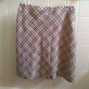 Vintage Paul Harris design plaid skirt size 8